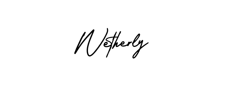 if you are searching for the best signature style for your name Wetherly. so please give up your signature search. here we have designed multiple signature styles  using AmerikaSignatureDemo-Regular. Wetherly signature style 3 images and pictures png