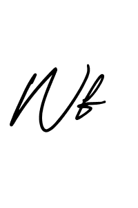 You should practise on your own different ways (AmerikaSignatureDemo-Regular) to write your name (Wf) in signature. don't let someone else do it for you. Wf signature style 3 images and pictures png