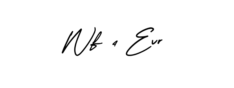 You can use this online signature creator to create a handwritten signature for the name Wf 4 Evr. This is the best online autograph maker. Wf 4 Evr signature style 3 images and pictures png