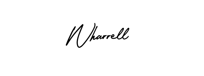 Similarly AmerikaSignatureDemo-Regular is the best handwritten signature design. Signature creator online .You can use it as an online autograph creator for name Wharrell. Wharrell signature style 3 images and pictures png