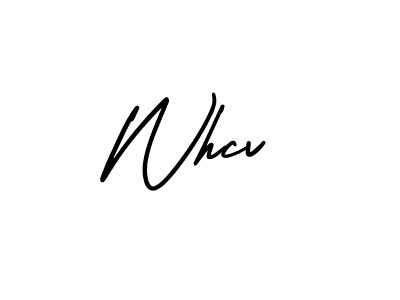 Also You can easily find your signature by using the search form. We will create Whcv name handwritten signature images for you free of cost using AmerikaSignatureDemo-Regular sign style. Whcv signature style 3 images and pictures png