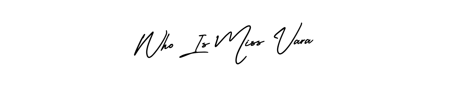 Make a short Who Is Miss Vara signature style. Manage your documents anywhere anytime using AmerikaSignatureDemo-Regular. Create and add eSignatures, submit forms, share and send files easily. Who Is Miss Vara signature style 3 images and pictures png