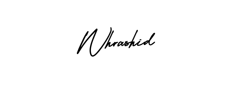 Best and Professional Signature Style for Whrashid. AmerikaSignatureDemo-Regular Best Signature Style Collection. Whrashid signature style 3 images and pictures png