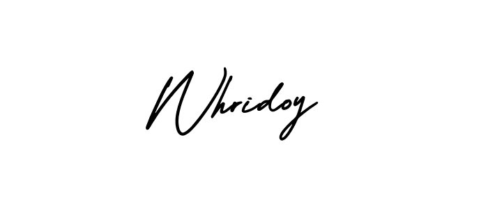 It looks lik you need a new signature style for name Whridoy. Design unique handwritten (AmerikaSignatureDemo-Regular) signature with our free signature maker in just a few clicks. Whridoy signature style 3 images and pictures png