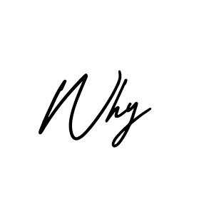 Use a signature maker to create a handwritten signature online. With this signature software, you can design (AmerikaSignatureDemo-Regular) your own signature for name Why. Why signature style 3 images and pictures png