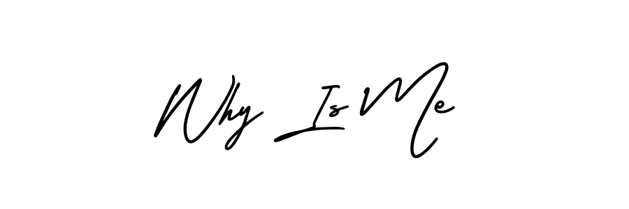 Make a beautiful signature design for name Why Is Me. Use this online signature maker to create a handwritten signature for free. Why Is Me signature style 3 images and pictures png