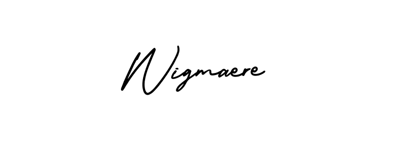 Similarly AmerikaSignatureDemo-Regular is the best handwritten signature design. Signature creator online .You can use it as an online autograph creator for name Wigmaere. Wigmaere signature style 3 images and pictures png