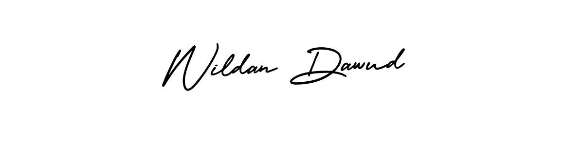 See photos of Wildan Dawud official signature by Spectra . Check more albums & portfolios. Read reviews & check more about AmerikaSignatureDemo-Regular font. Wildan Dawud signature style 3 images and pictures png