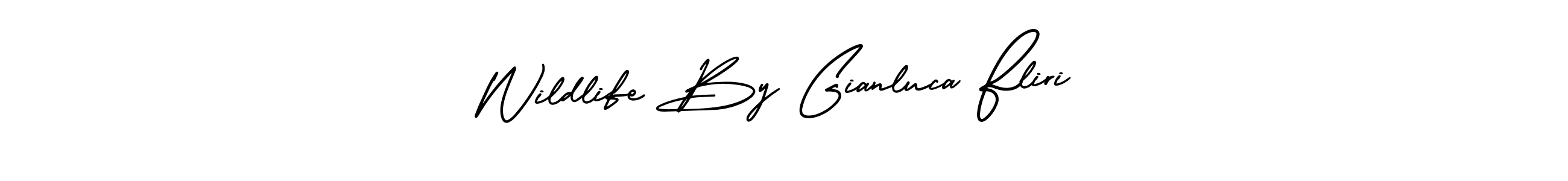 Create a beautiful signature design for name Wildlife By Gianluca Fliri. With this signature (AmerikaSignatureDemo-Regular) fonts, you can make a handwritten signature for free. Wildlife By Gianluca Fliri signature style 3 images and pictures png