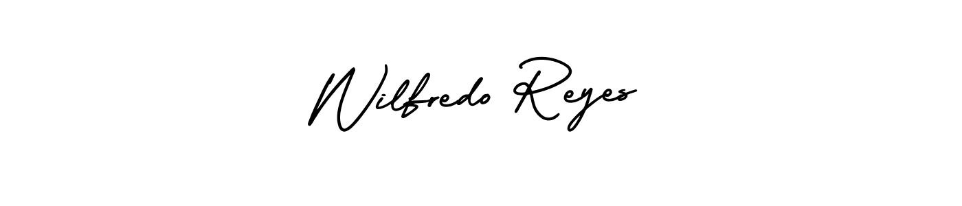 You can use this online signature creator to create a handwritten signature for the name Wilfredo Reyes. This is the best online autograph maker. Wilfredo Reyes signature style 3 images and pictures png