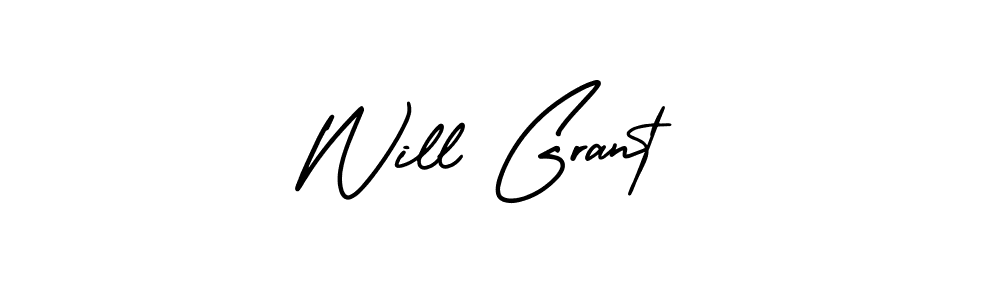 Will Grant stylish signature style. Best Handwritten Sign (AmerikaSignatureDemo-Regular) for my name. Handwritten Signature Collection Ideas for my name Will Grant. Will Grant signature style 3 images and pictures png