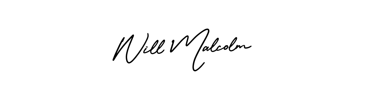if you are searching for the best signature style for your name Will Malcolm. so please give up your signature search. here we have designed multiple signature styles  using AmerikaSignatureDemo-Regular. Will Malcolm signature style 3 images and pictures png