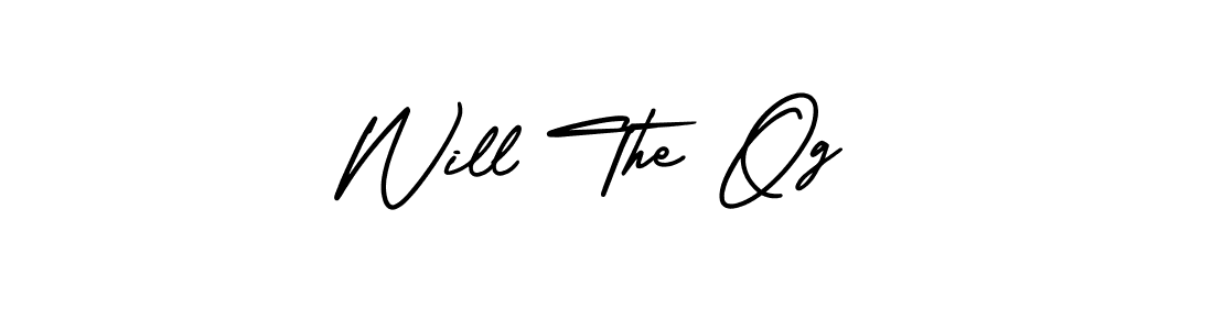 How to make Will The Og signature? AmerikaSignatureDemo-Regular is a professional autograph style. Create handwritten signature for Will The Og name. Will The Og signature style 3 images and pictures png