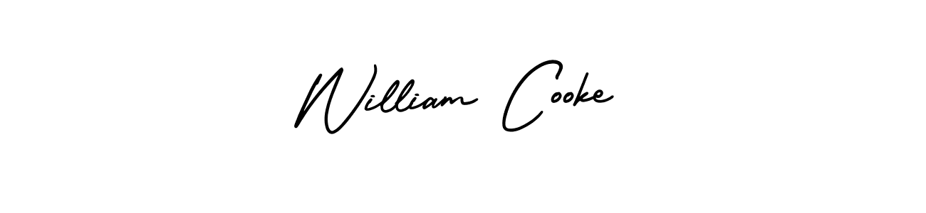 You should practise on your own different ways (AmerikaSignatureDemo-Regular) to write your name (William Cooke) in signature. don't let someone else do it for you. William Cooke signature style 3 images and pictures png