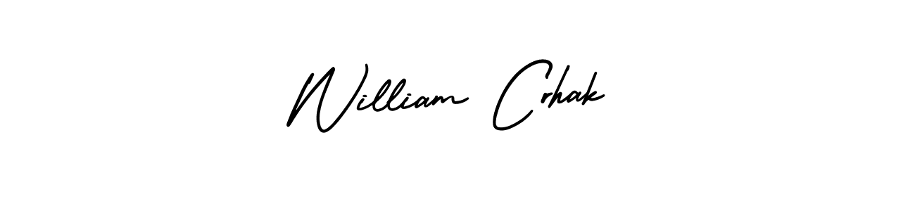 Once you've used our free online signature maker to create your best signature AmerikaSignatureDemo-Regular style, it's time to enjoy all of the benefits that William Crhak name signing documents. William Crhak signature style 3 images and pictures png