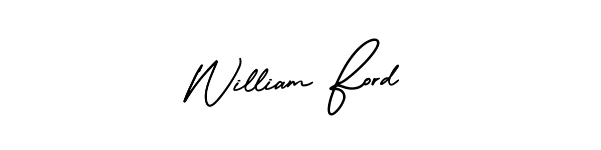 Also You can easily find your signature by using the search form. We will create William Ford name handwritten signature images for you free of cost using AmerikaSignatureDemo-Regular sign style. William Ford signature style 3 images and pictures png