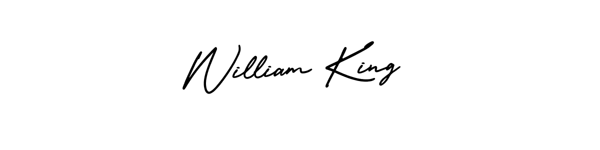 It looks lik you need a new signature style for name William King. Design unique handwritten (AmerikaSignatureDemo-Regular) signature with our free signature maker in just a few clicks. William King signature style 3 images and pictures png