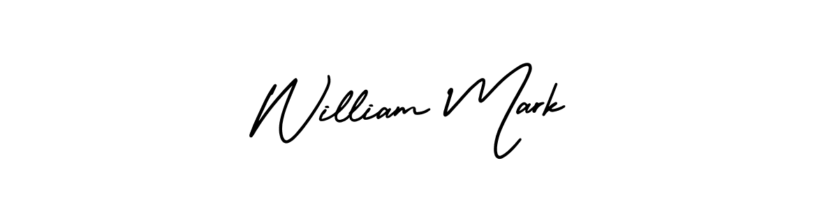 Use a signature maker to create a handwritten signature online. With this signature software, you can design (AmerikaSignatureDemo-Regular) your own signature for name William Mark. William Mark signature style 3 images and pictures png