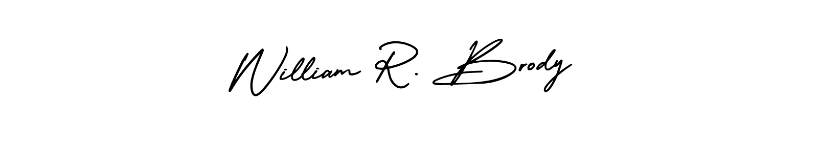 Similarly AmerikaSignatureDemo-Regular is the best handwritten signature design. Signature creator online .You can use it as an online autograph creator for name William R. Brody. William R. Brody signature style 3 images and pictures png