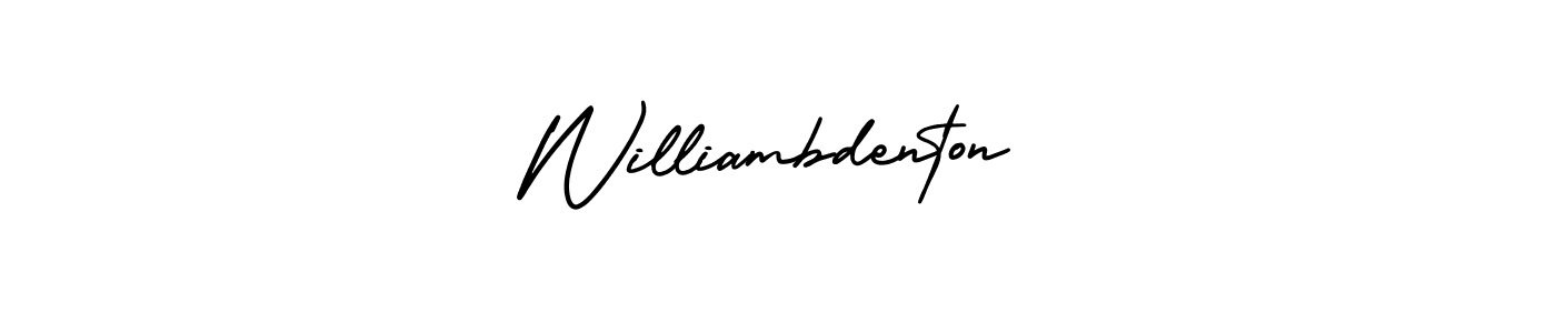 AmerikaSignatureDemo-Regular is a professional signature style that is perfect for those who want to add a touch of class to their signature. It is also a great choice for those who want to make their signature more unique. Get Williambdenton name to fancy signature for free. Williambdenton signature style 3 images and pictures png