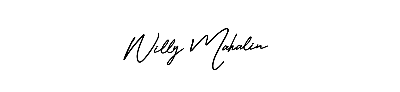 Check out images of Autograph of Willy Mahalin name. Actor Willy Mahalin Signature Style. AmerikaSignatureDemo-Regular is a professional sign style online. Willy Mahalin signature style 3 images and pictures png