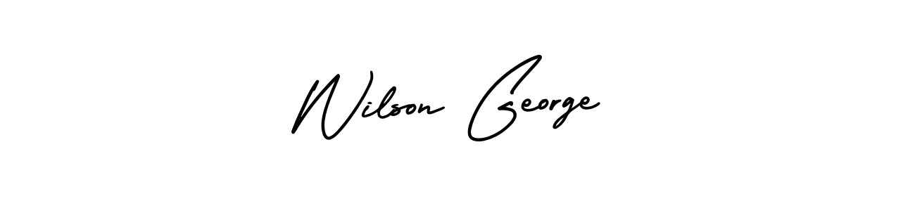 Once you've used our free online signature maker to create your best signature AmerikaSignatureDemo-Regular style, it's time to enjoy all of the benefits that Wilson George name signing documents. Wilson George signature style 3 images and pictures png