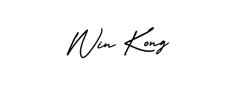 Once you've used our free online signature maker to create your best signature AmerikaSignatureDemo-Regular style, it's time to enjoy all of the benefits that Win Kong name signing documents. Win Kong signature style 3 images and pictures png