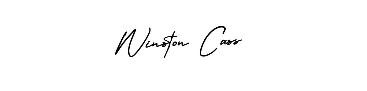 How to Draw Winston Cass signature style? AmerikaSignatureDemo-Regular is a latest design signature styles for name Winston Cass. Winston Cass signature style 3 images and pictures png