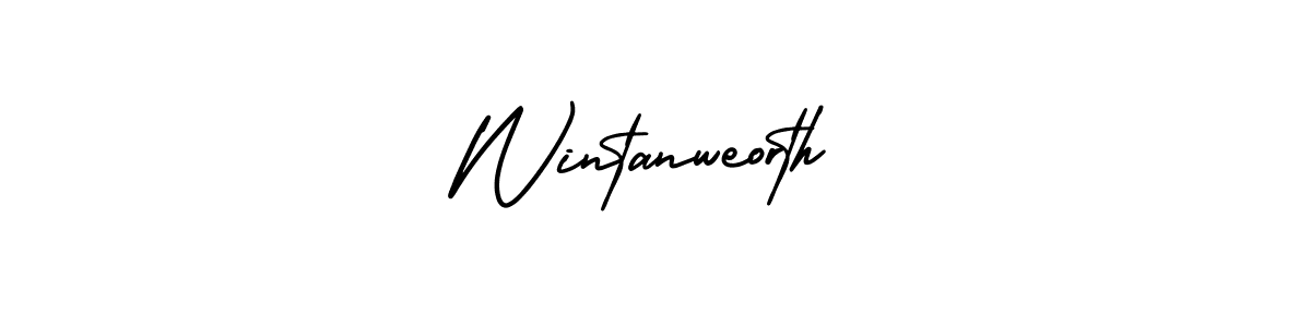 Make a short Wintanweorth signature style. Manage your documents anywhere anytime using AmerikaSignatureDemo-Regular. Create and add eSignatures, submit forms, share and send files easily. Wintanweorth signature style 3 images and pictures png