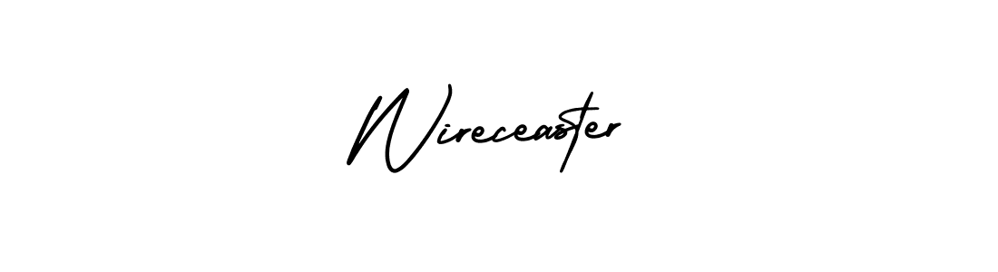 How to Draw Wireceaster signature style? AmerikaSignatureDemo-Regular is a latest design signature styles for name Wireceaster. Wireceaster signature style 3 images and pictures png