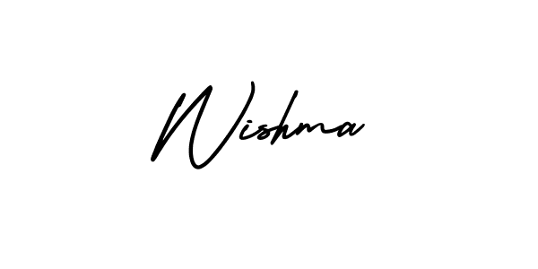 Once you've used our free online signature maker to create your best signature AmerikaSignatureDemo-Regular style, it's time to enjoy all of the benefits that Wishma name signing documents. Wishma signature style 3 images and pictures png