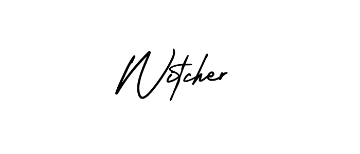 The best way (AmerikaSignatureDemo-Regular) to make a short signature is to pick only two or three words in your name. The name Witcher include a total of six letters. For converting this name. Witcher signature style 3 images and pictures png