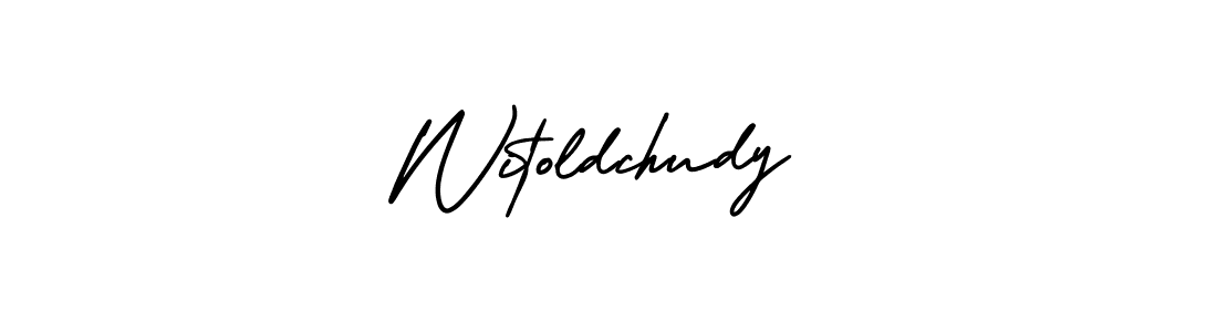 How to Draw Witoldchudy signature style? AmerikaSignatureDemo-Regular is a latest design signature styles for name Witoldchudy. Witoldchudy signature style 3 images and pictures png
