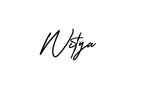 How to Draw Witya signature style? AmerikaSignatureDemo-Regular is a latest design signature styles for name Witya. Witya signature style 3 images and pictures png