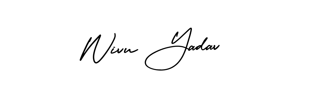 Here are the top 10 professional signature styles for the name Wivu Yadav. These are the best autograph styles you can use for your name. Wivu Yadav signature style 3 images and pictures png