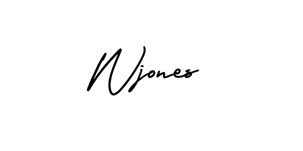 Also we have Wjones name is the best signature style. Create professional handwritten signature collection using AmerikaSignatureDemo-Regular autograph style. Wjones signature style 3 images and pictures png