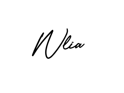 Best and Professional Signature Style for Wlia. AmerikaSignatureDemo-Regular Best Signature Style Collection. Wlia signature style 3 images and pictures png