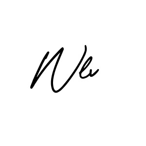 AmerikaSignatureDemo-Regular is a professional signature style that is perfect for those who want to add a touch of class to their signature. It is also a great choice for those who want to make their signature more unique. Get Wlv name to fancy signature for free. Wlv signature style 3 images and pictures png