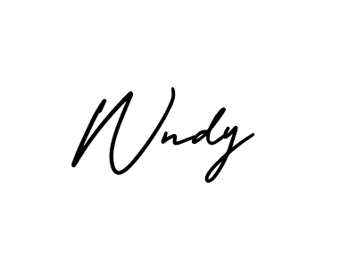 You can use this online signature creator to create a handwritten signature for the name Wndy. This is the best online autograph maker. Wndy signature style 3 images and pictures png