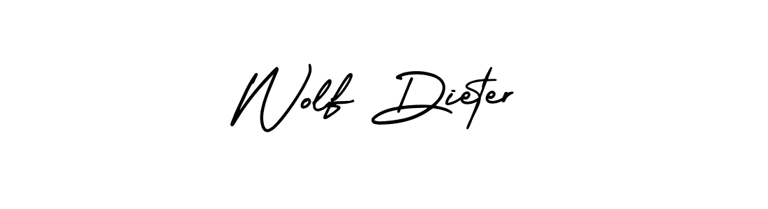 AmerikaSignatureDemo-Regular is a professional signature style that is perfect for those who want to add a touch of class to their signature. It is also a great choice for those who want to make their signature more unique. Get Wolf Dieter name to fancy signature for free. Wolf Dieter signature style 3 images and pictures png