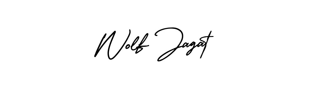 This is the best signature style for the Wolf Jagat name. Also you like these signature font (AmerikaSignatureDemo-Regular). Mix name signature. Wolf Jagat signature style 3 images and pictures png
