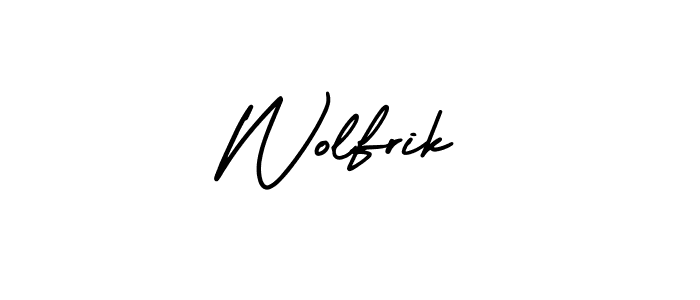 Here are the top 10 professional signature styles for the name Wolfrik. These are the best autograph styles you can use for your name. Wolfrik signature style 3 images and pictures png