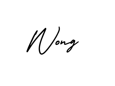 Also we have Wong name is the best signature style. Create professional handwritten signature collection using AmerikaSignatureDemo-Regular autograph style. Wong signature style 3 images and pictures png