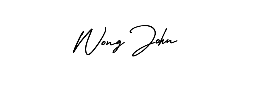 Also we have Wong John name is the best signature style. Create professional handwritten signature collection using AmerikaSignatureDemo-Regular autograph style. Wong John signature style 3 images and pictures png