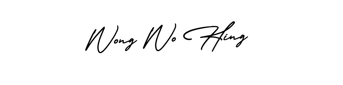 Also we have Wong Wo Hing name is the best signature style. Create professional handwritten signature collection using AmerikaSignatureDemo-Regular autograph style. Wong Wo Hing signature style 3 images and pictures png