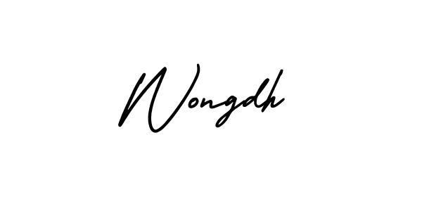 You can use this online signature creator to create a handwritten signature for the name Wongdh. This is the best online autograph maker. Wongdh signature style 3 images and pictures png