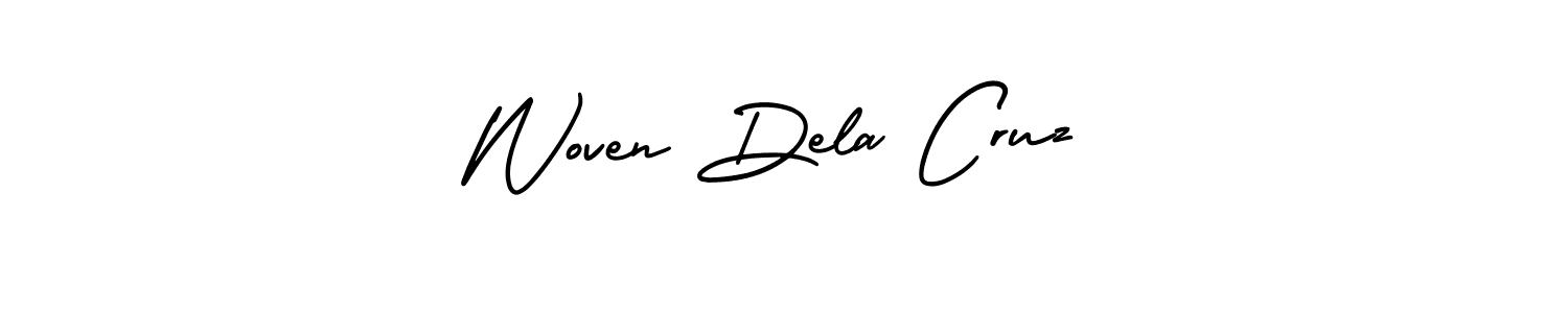 Make a short Woven Dela Cruz signature style. Manage your documents anywhere anytime using AmerikaSignatureDemo-Regular. Create and add eSignatures, submit forms, share and send files easily. Woven Dela Cruz signature style 3 images and pictures png