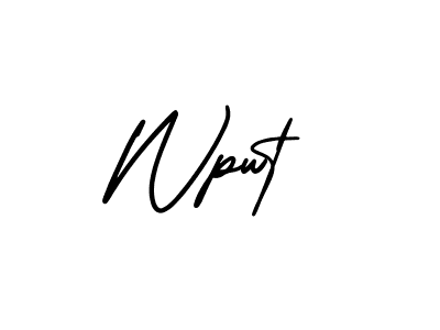 Wpwt stylish signature style. Best Handwritten Sign (AmerikaSignatureDemo-Regular) for my name. Handwritten Signature Collection Ideas for my name Wpwt. Wpwt signature style 3 images and pictures png