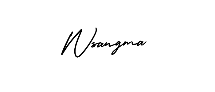 Check out images of Autograph of Wsangma name. Actor Wsangma Signature Style. AmerikaSignatureDemo-Regular is a professional sign style online. Wsangma signature style 3 images and pictures png