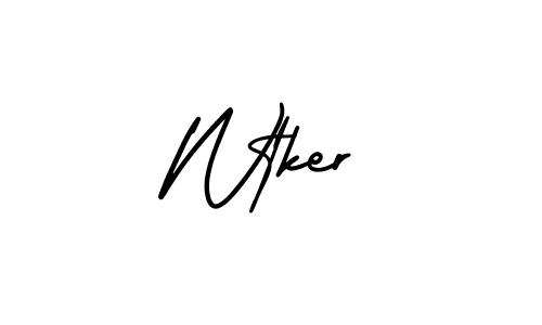 How to make Wtker signature? AmerikaSignatureDemo-Regular is a professional autograph style. Create handwritten signature for Wtker name. Wtker signature style 3 images and pictures png